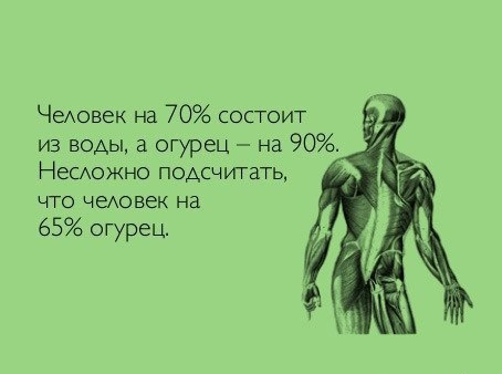 Человек - огурец